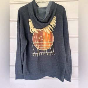 Vans Charcoal Gray Skater Graphic Hoodie